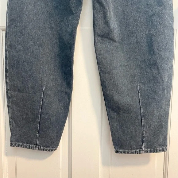 Scotch and Soda The Tide Workwear Balloon Jeans 25 Barrel Leg Dark Wash Baggy - Picture 11 of 13